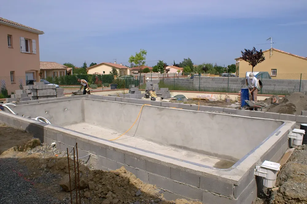 piscine avant